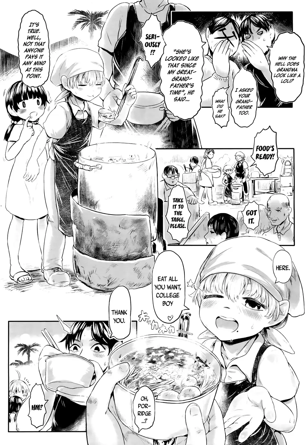 [Dokukinokozin] Furusato no Tama-baasama | Granny Tama from my Hometown Fhentai - Page 5