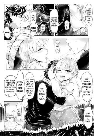[Dokukinokozin] Furusato no Tama-baasama | Granny Tama from my Hometown Fhentai - Page 14
