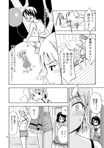 [Yoshida Gorou] Onnanoko ni Natta Onii-chan o Ijimenaide! Fhentai - Page 14