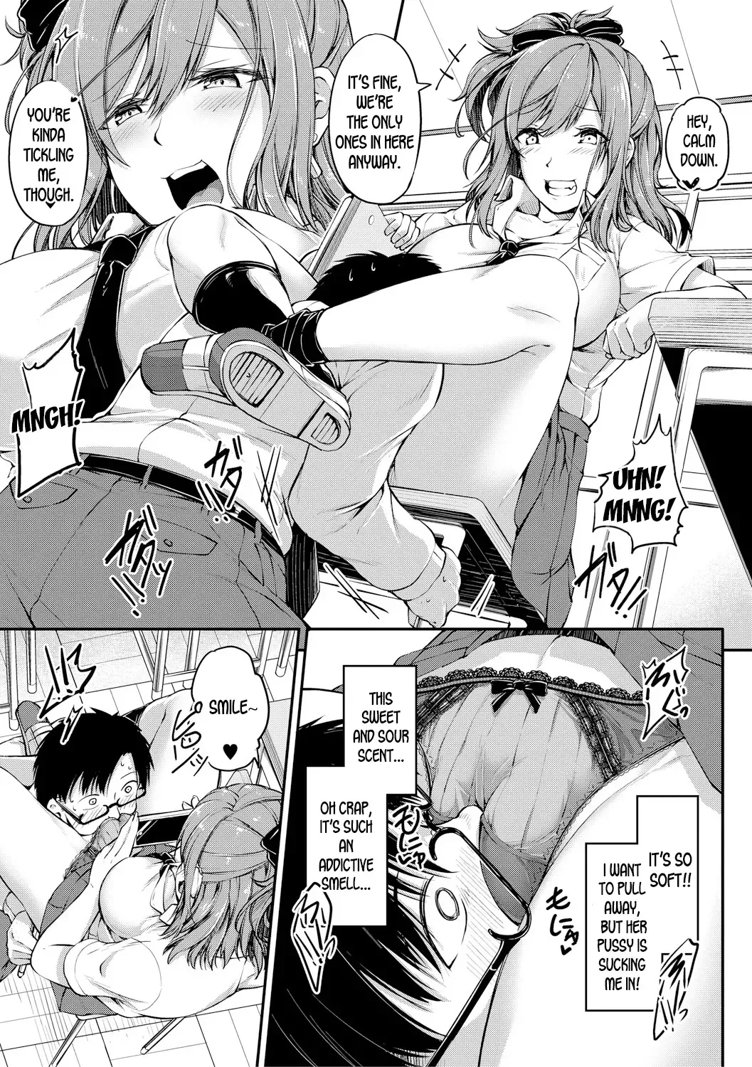 [Futaba Yae] Sabotte Hamatte Hoshuu Jugyou | Skip the Extra Class and Fuck Instead Fhentai - Page 3