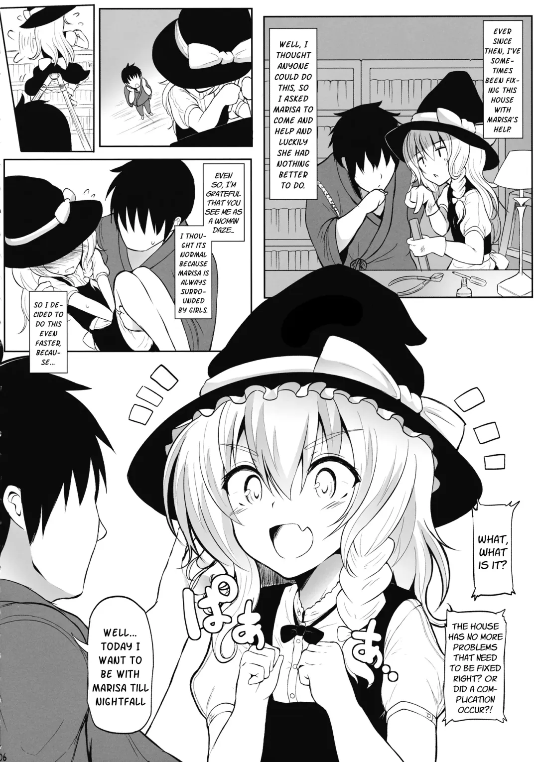 [Makabe Gorou] Marisa to Icha Love☆ Fhentai - Page 5