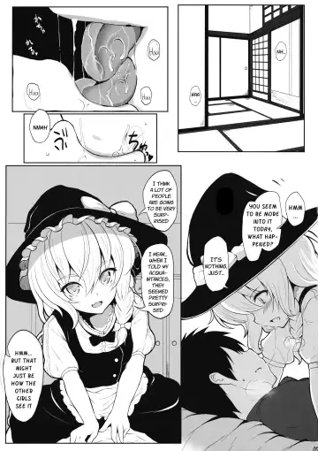 [Makabe Gorou] Marisa to Icha Love☆ Fhentai.net - Page 4