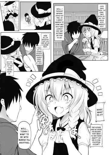 [Makabe Gorou] Marisa to Icha Love☆ Fhentai.net - Page 5