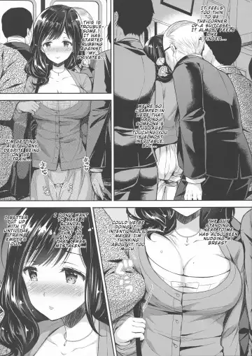 [Crowe] Chijoku no Chikan Densha 3 ~ Hitozuma Shanai Kyousei Junyuu ~ | Shameless Train Molester 3 ~ Forcing a Married Woman to Breastfeed in the Train ~ Fhentai.net - Page 9