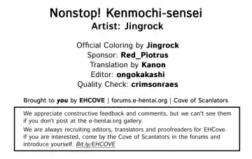[Jingrock] Nonstop! Kenmochi-sensei Fhentai - Page 21