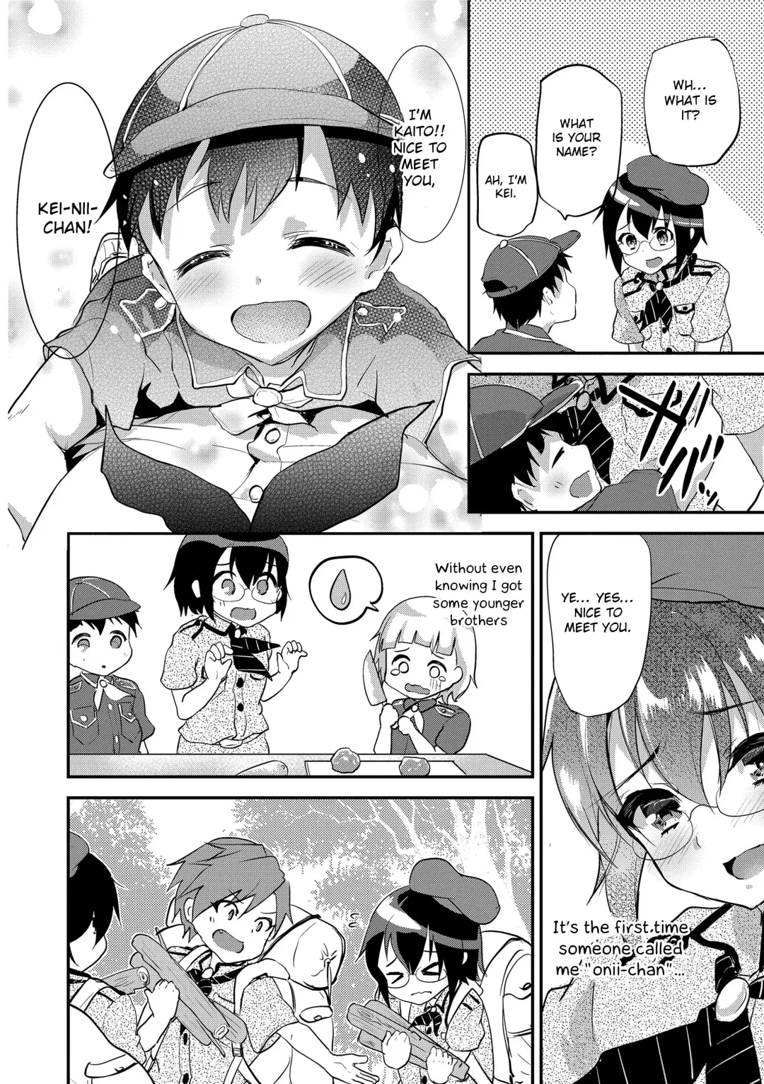 [Shimaji] Hajimete Scouts Fhentai - Page 4
