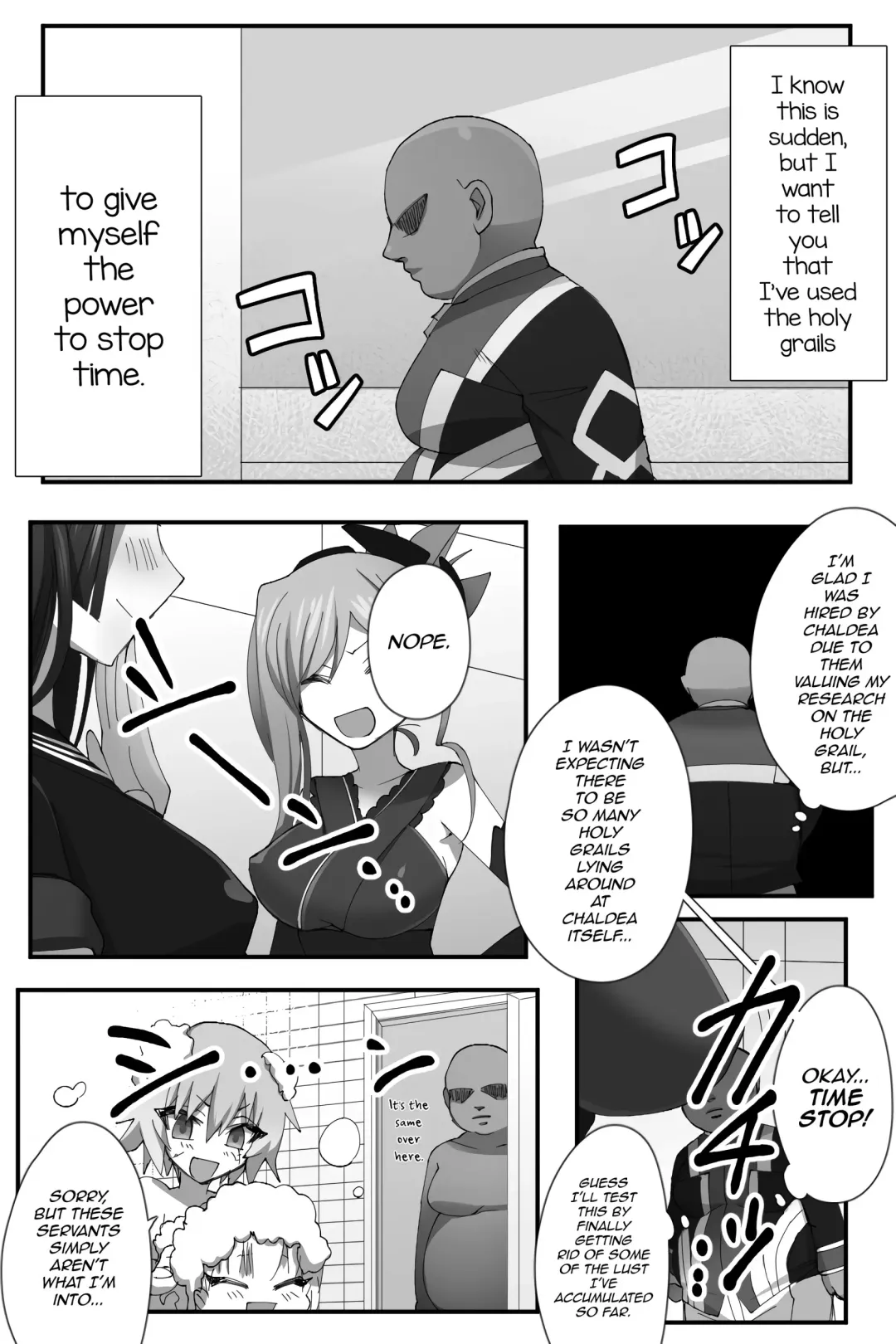 [Name] Chuuka na Karera ga Jikan Teishi de Iroiro Saretari Fhentai - Page 3