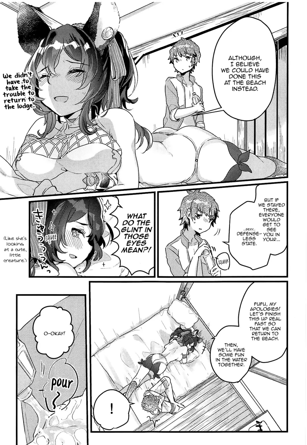 [Kanroame] Ilsa-san to Guste de Vacances | A Vacation to Auguste Isles With Ilsa-san Fhentai - Page 7