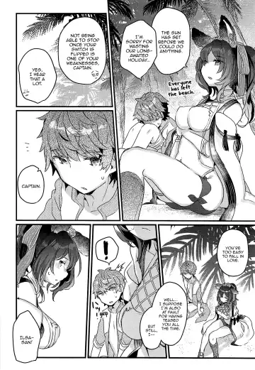 [Kanroame] Ilsa-san to Guste de Vacances | A Vacation to Auguste Isles With Ilsa-san Fhentai - Page 20