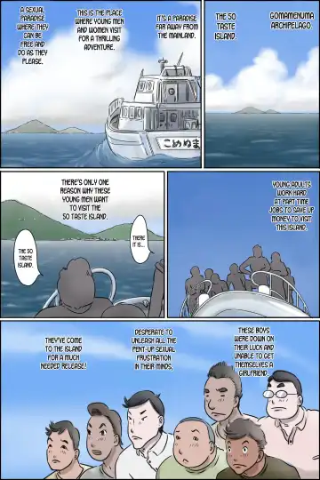 Sono Shima wa Makkuro ni Hiyake Shita Oba-san-tachi no Seisokuchi de Aru Fhentai - Page 3