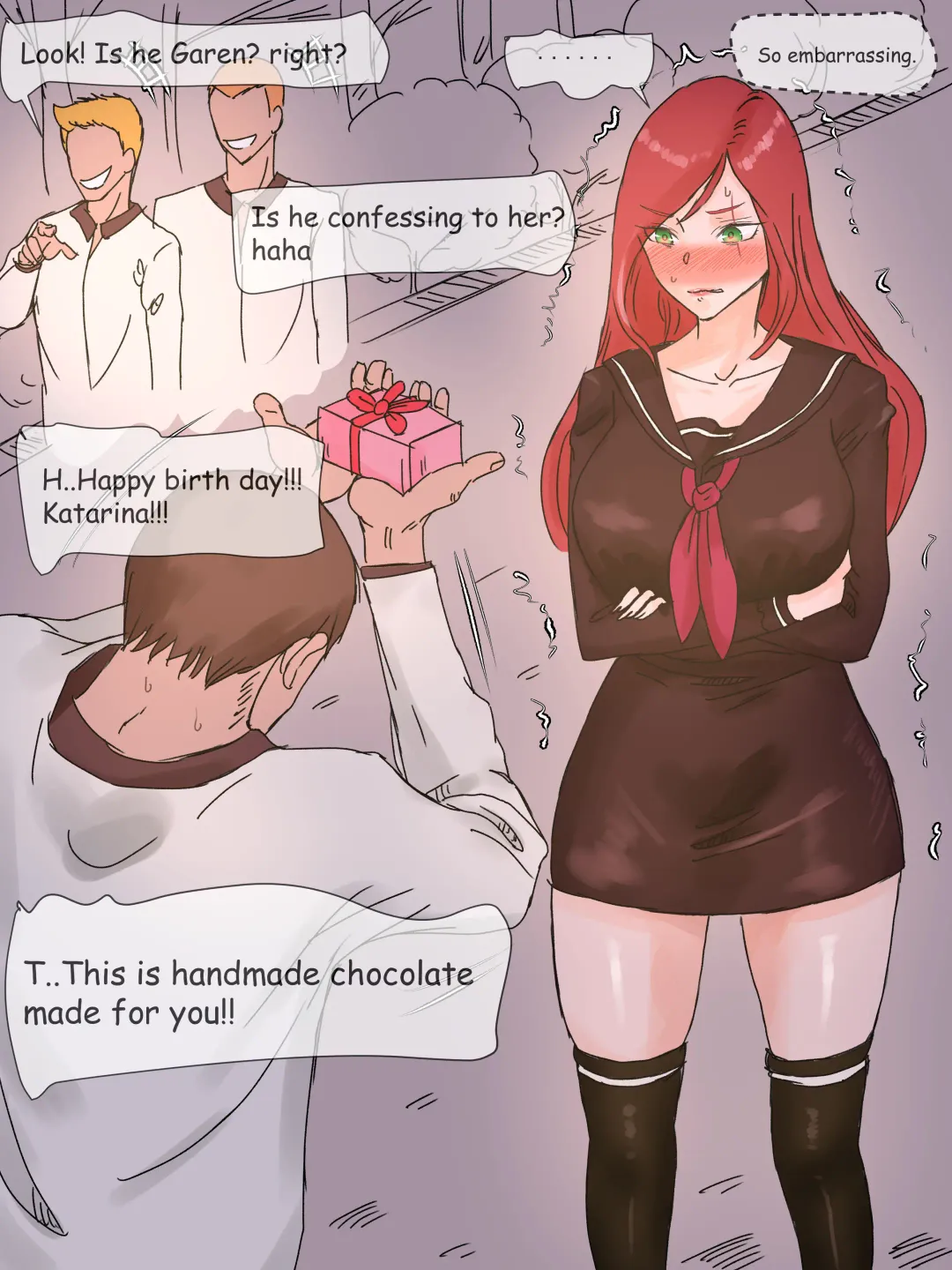 [Laliberte] Katarina & Garen Fhentai.net - Page 1