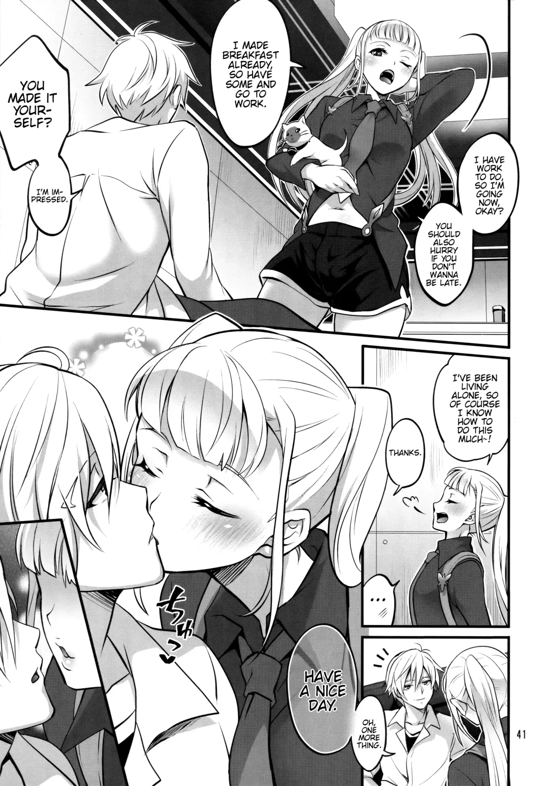[Tokimachi Eisei] Otona ni Natte mo Kawarazu Futanari Elle ni Furimawasareru! Fhentai - Page 40