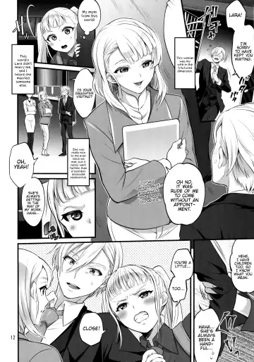[Tokimachi Eisei] Otona ni Natte mo Kawarazu Futanari Elle ni Furimawasareru! Fhentai - Page 11