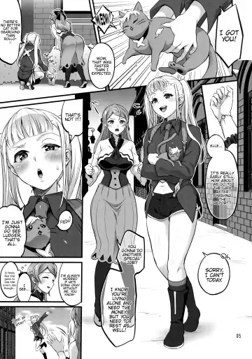 [Tokimachi Eisei] Otona ni Natte mo Kawarazu Futanari Elle ni Furimawasareru! Fhentai - Page 4