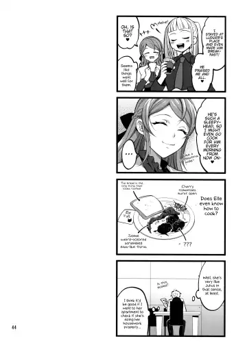 [Tokimachi Eisei] Otona ni Natte mo Kawarazu Futanari Elle ni Furimawasareru! Fhentai - Page 43