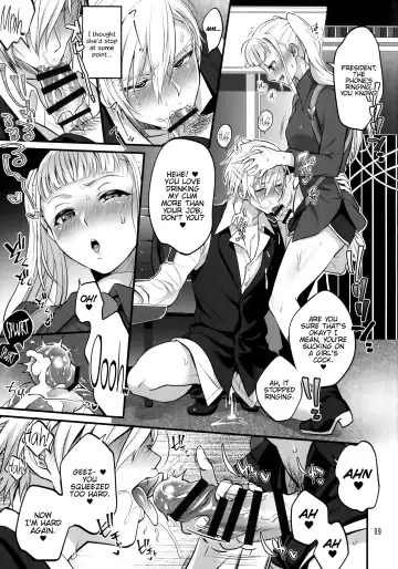[Tokimachi Eisei] Otona ni Natte mo Kawarazu Futanari Elle ni Furimawasareru! Fhentai - Page 8