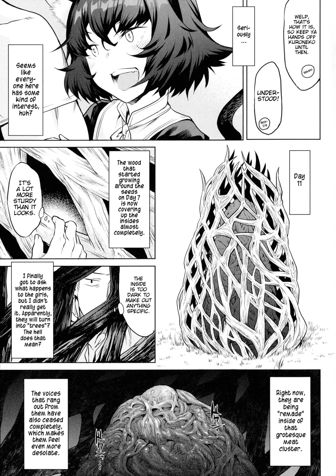 [Take] Kiseiju Me + Kiseiju Utage + Kiseiju Shuu | | Parasite Tree Ch. 2-4 Fhentai - Page 38