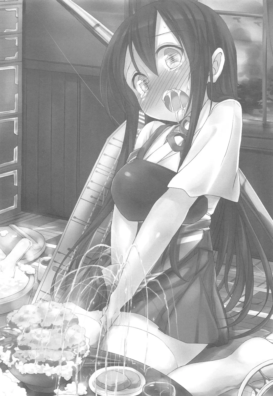 [Bunbon] Akagi-chan no Oishii Oshikko Kake Gohan Fhentai - Page 2