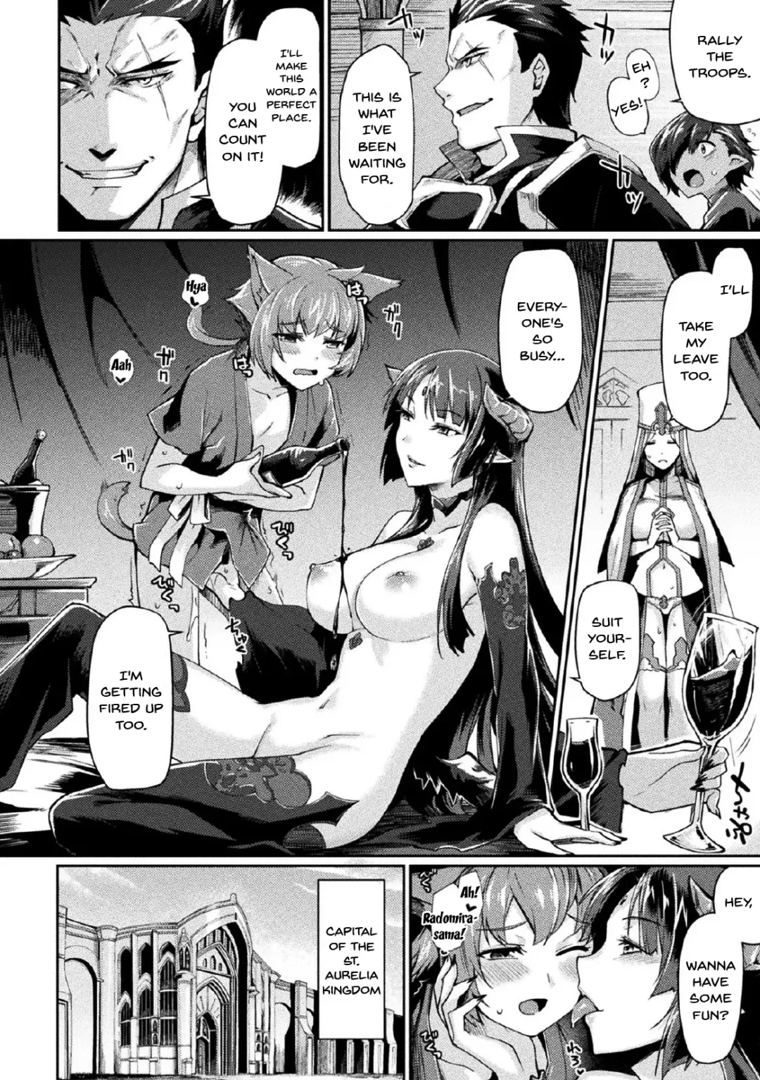 [Tsukitokage] Kuroinu II ~Inyoku ni Somaru Haitoku no Miyako, Futatabi~ THE COMIC | Kuroinu II ~Corrupted Town Stained With Lust~ THE COMIC Ch. 1 Fhentai - Page 18