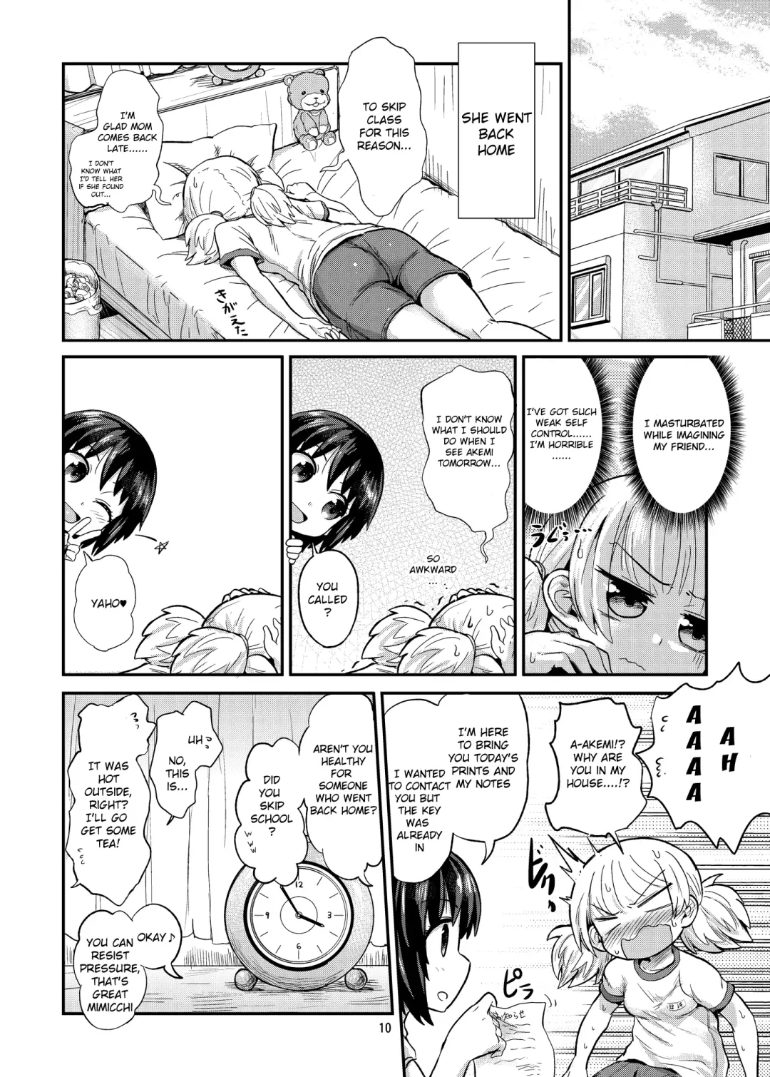 [Magifuro Konnyaku] Futanari Musume wa Jibun no Chinpo ni Katenai. Fhentai.net - Page 10