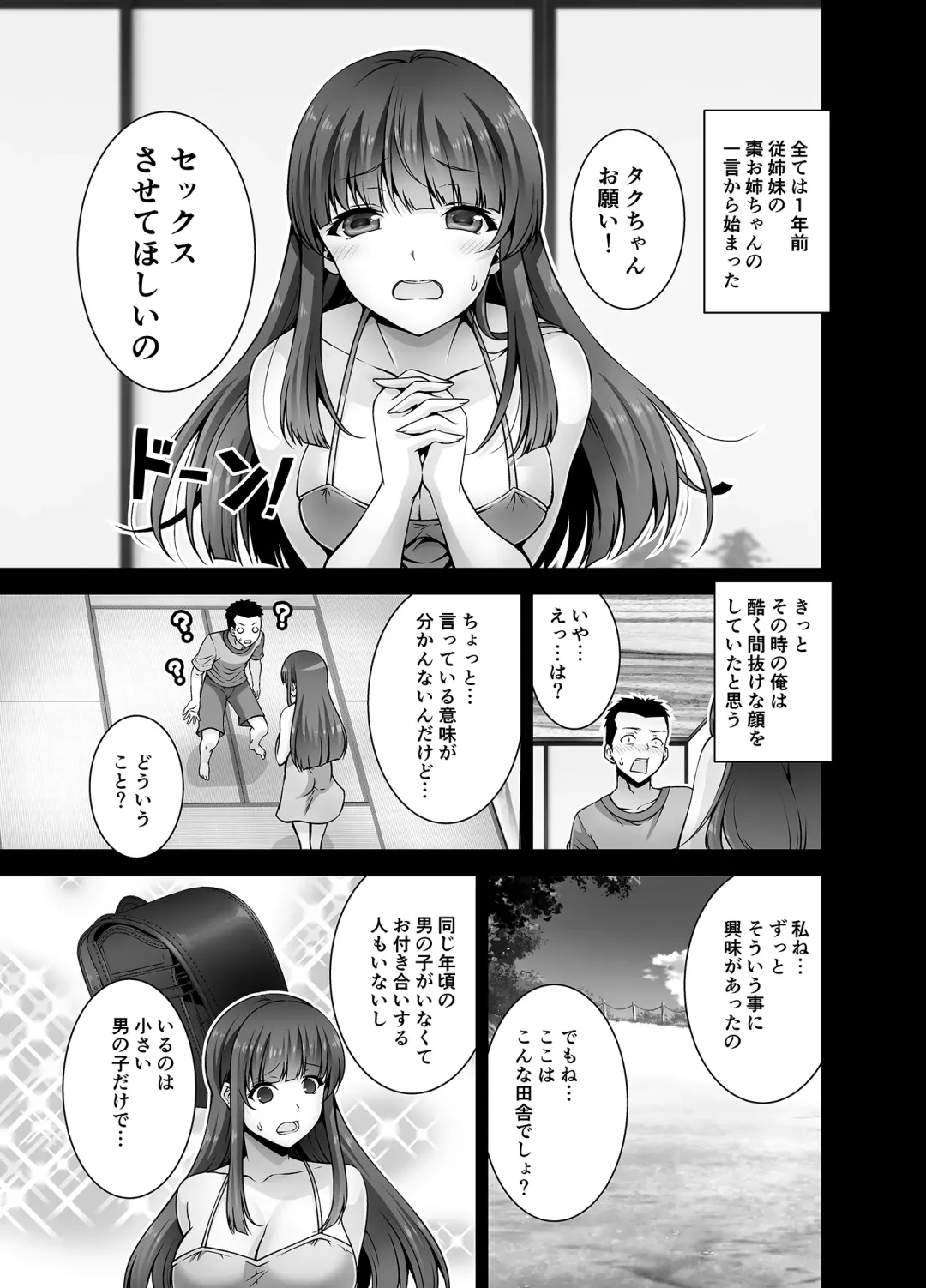 [Ishigami Kazui] Inaka ni Kaeru to H na Koto Shite Kureru Onee-chan wa Suki desu ka? Fhentai - Page 5