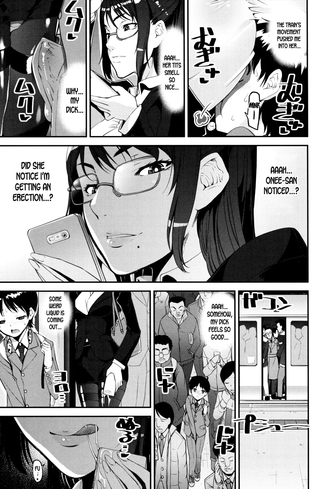 [Shinama - Shin Fuzen] Seitsuu Kaisoku! Train |  Speedy First Ejaculation Train! Fhentai - Page 3