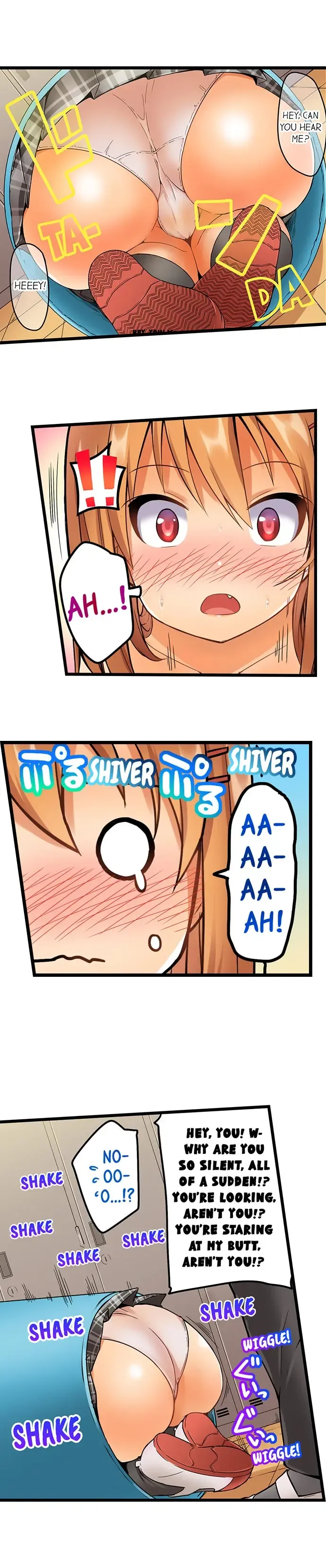 [Kintarou] Oshiri Marudashi Soku Ecchi Ugokenai no ni, Ima? Kono Mama!? | Trapped Sex in a Bucket Fhentai - Page 18