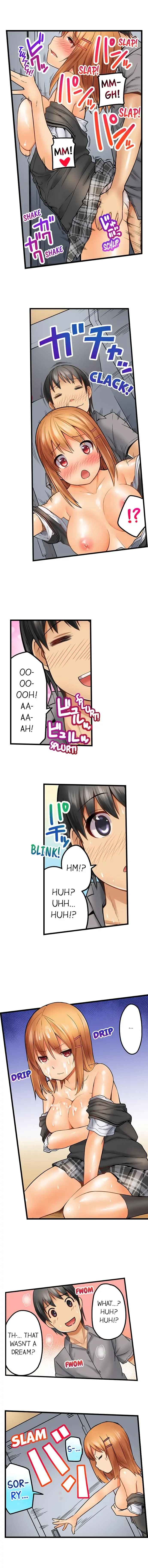 [Kintarou] Oshiri Marudashi Soku Ecchi Ugokenai no ni, Ima? Kono Mama!? | Trapped Sex in a Bucket Fhentai - Page 55