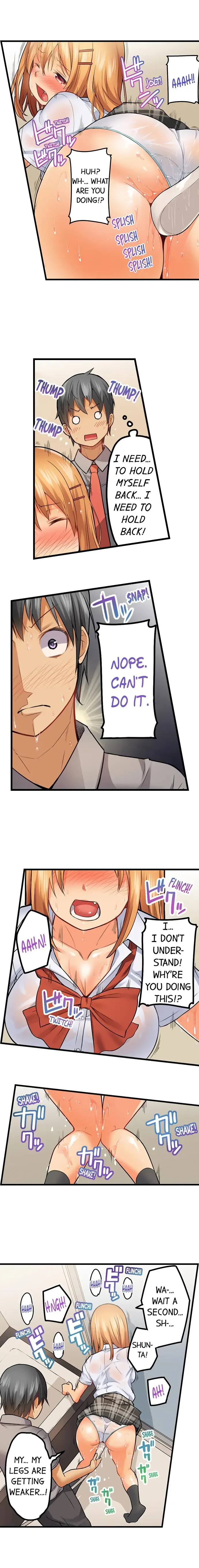 [Kintarou] Oshiri Marudashi Soku Ecchi Ugokenai no ni, Ima? Kono Mama!? | Trapped Sex in a Bucket Fhentai - Page 69