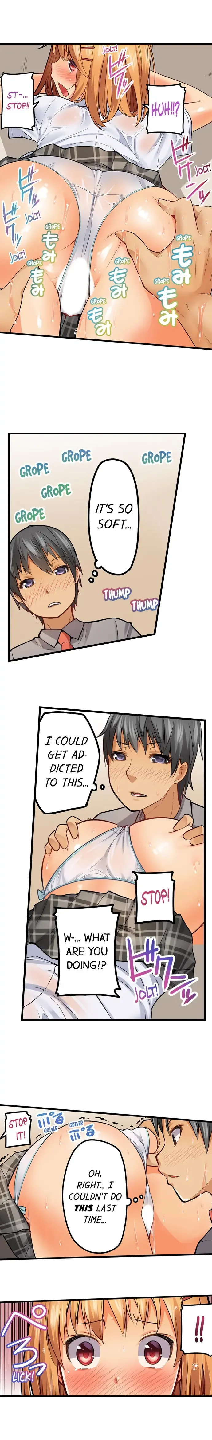 [Kintarou] Oshiri Marudashi Soku Ecchi Ugokenai no ni, Ima? Kono Mama!? | Trapped Sex in a Bucket Fhentai - Page 71