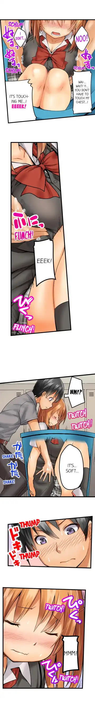 [Kintarou] Oshiri Marudashi Soku Ecchi Ugokenai no ni, Ima? Kono Mama!? | Trapped Sex in a Bucket Fhentai - Page 10