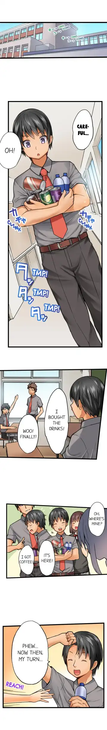 [Kintarou] Oshiri Marudashi Soku Ecchi Ugokenai no ni, Ima? Kono Mama!? | Trapped Sex in a Bucket Fhentai - Page 3