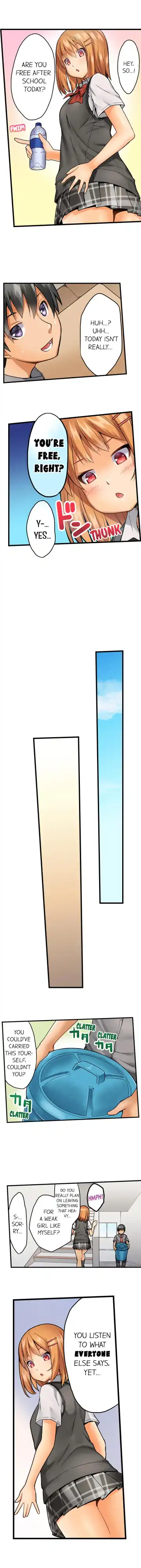 [Kintarou] Oshiri Marudashi Soku Ecchi Ugokenai no ni, Ima? Kono Mama!? | Trapped Sex in a Bucket Fhentai - Page 5