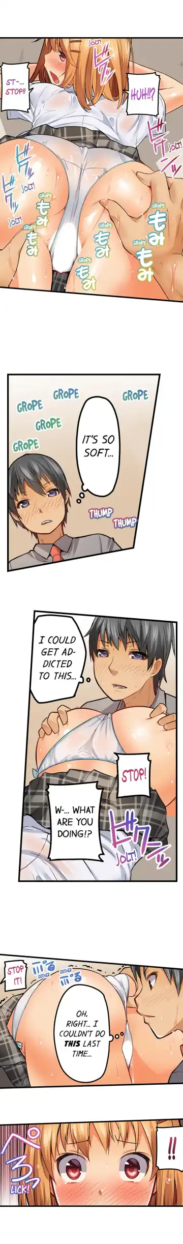 [Kintarou] Oshiri Marudashi Soku Ecchi Ugokenai no ni, Ima? Kono Mama!? | Trapped Sex in a Bucket Fhentai - Page 71