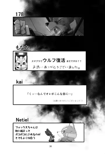 [Kai - Netiel] Fox McCloud Defeated Book Fhentai.net - Page 37