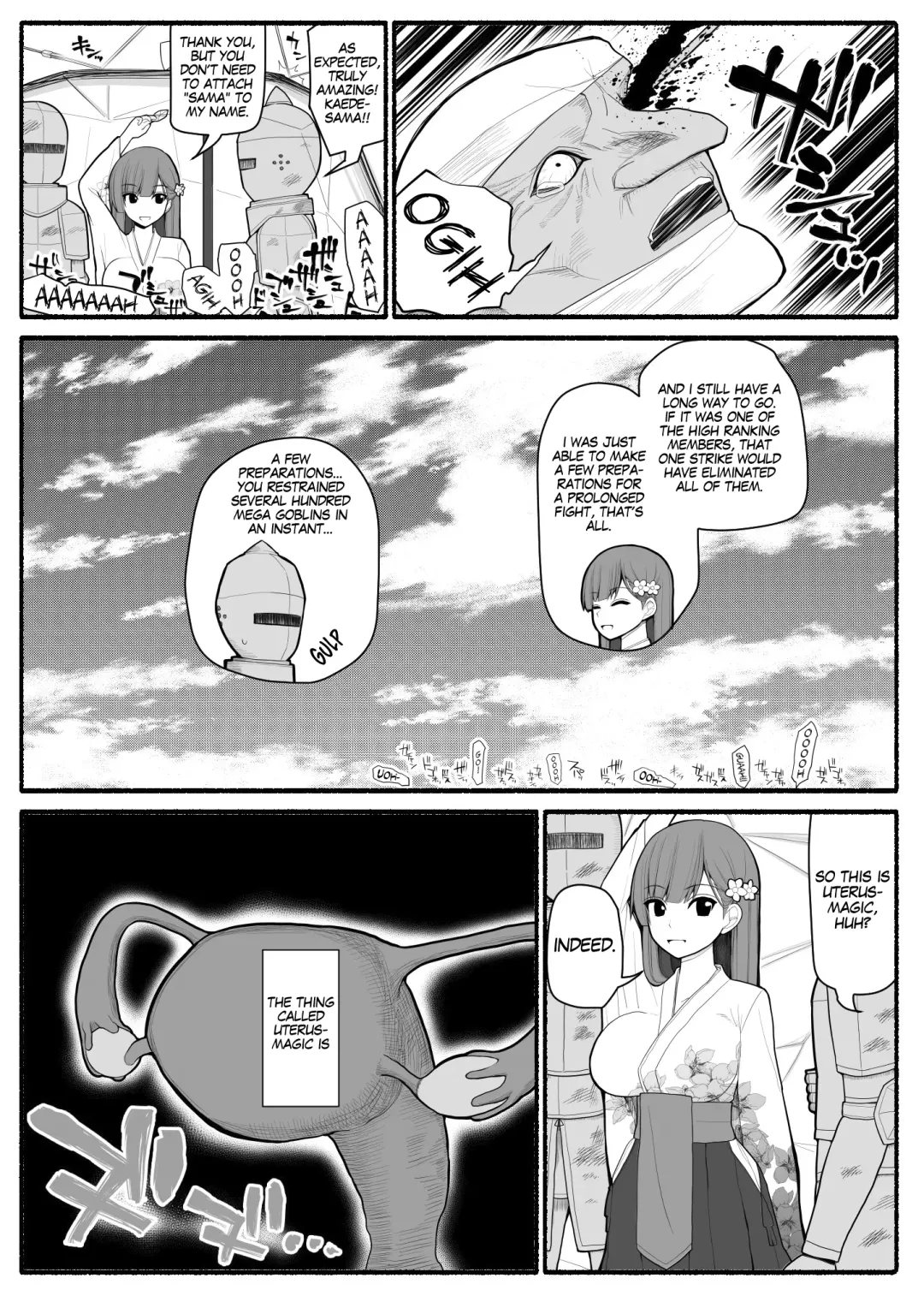 Shikyuu Majo VS Joukyuu Majin | Uterus-Magician VS Senior Demon Fhentai.net - Page 3