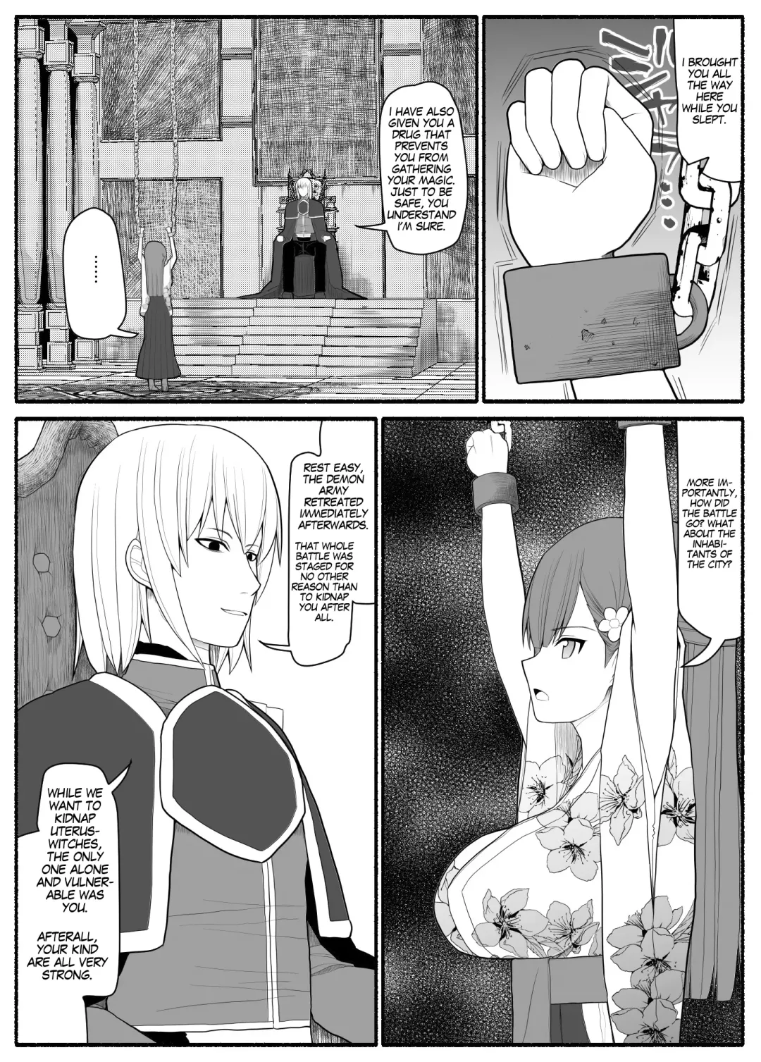 Shikyuu Majo VS Joukyuu Majin | Uterus-Magician VS Senior Demon Fhentai.net - Page 7