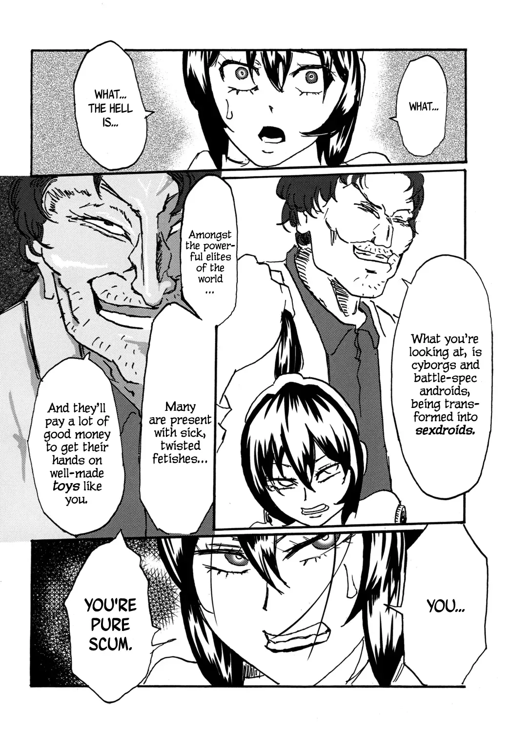 [Sakamoto Kafka] Sexaroid wa Denkirou de Inmu o Miru ka? | Do Sexdroids Have Wet Dreams of Electric Prison? Fhentai - Page 15