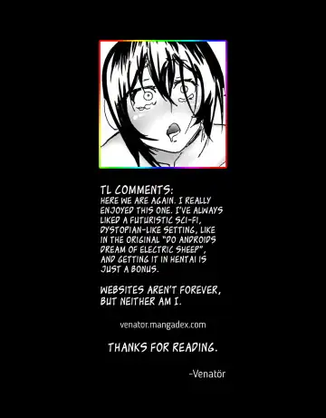 [Sakamoto Kafka] Sexaroid wa Denkirou de Inmu o Miru ka? | Do Sexdroids Have Wet Dreams of Electric Prison? Fhentai - Page 32