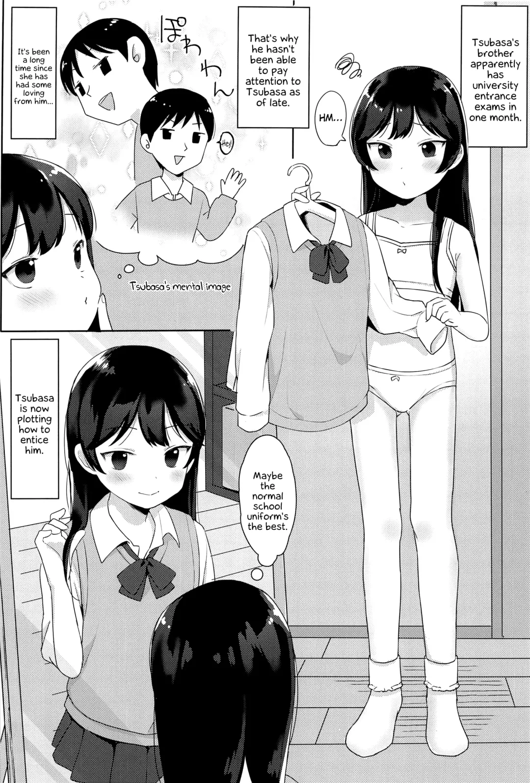 [Littlemare] Tsubasa-chan wa Onii-chan to H ga Shitai! Fhentai.net - Page 3