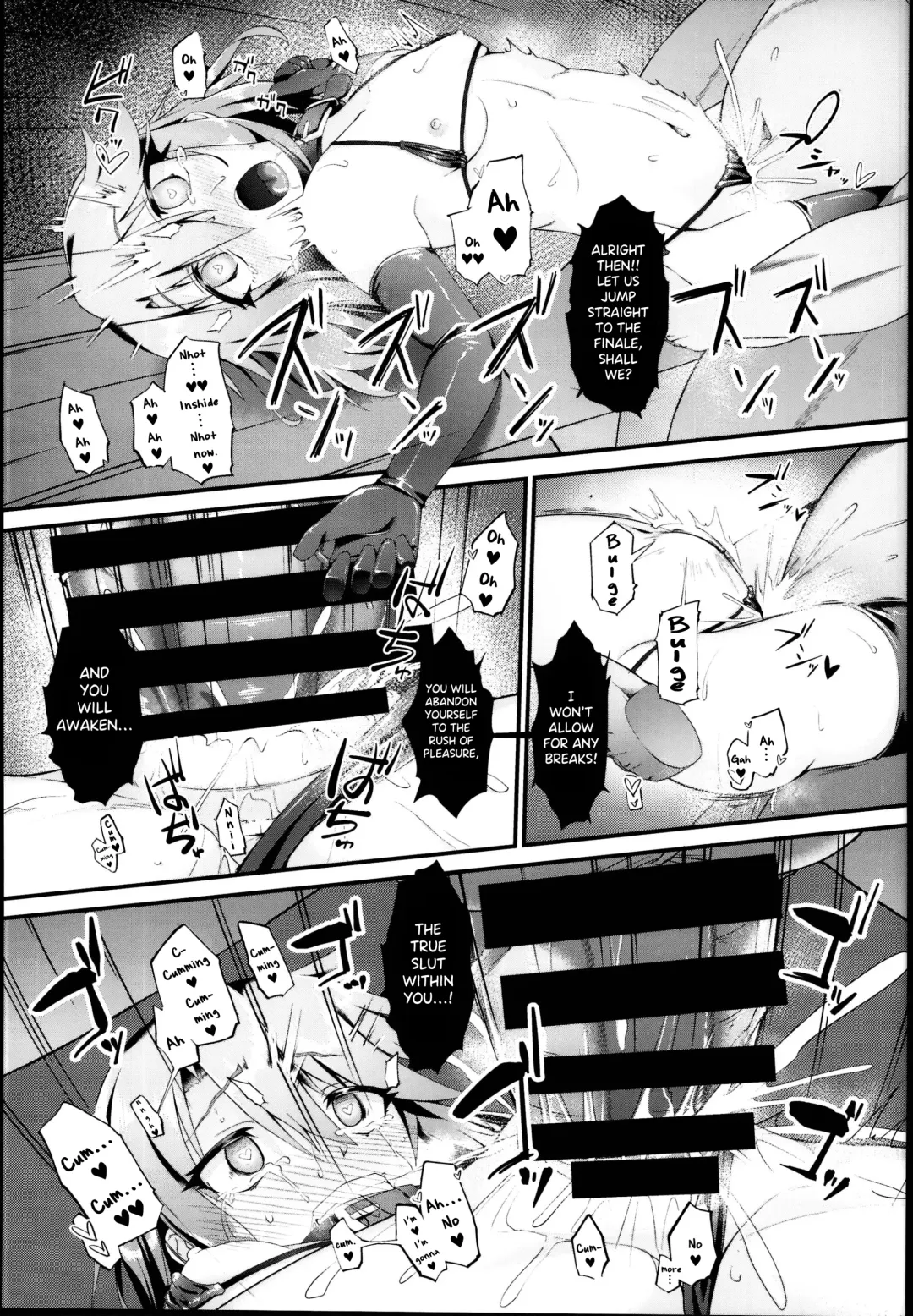[Nekono Matatabi] Yuuki Haru Mesugaki Choukyou Taiken Ganbaru mo~n Fhentai - Page 15