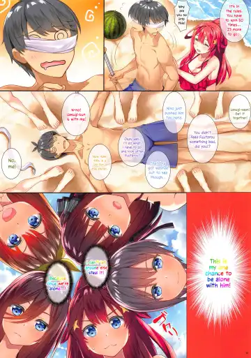 [Fujima Takuya] Gotoubun no Yuuwaku | Five Equal Seductions Fhentai - Page 12