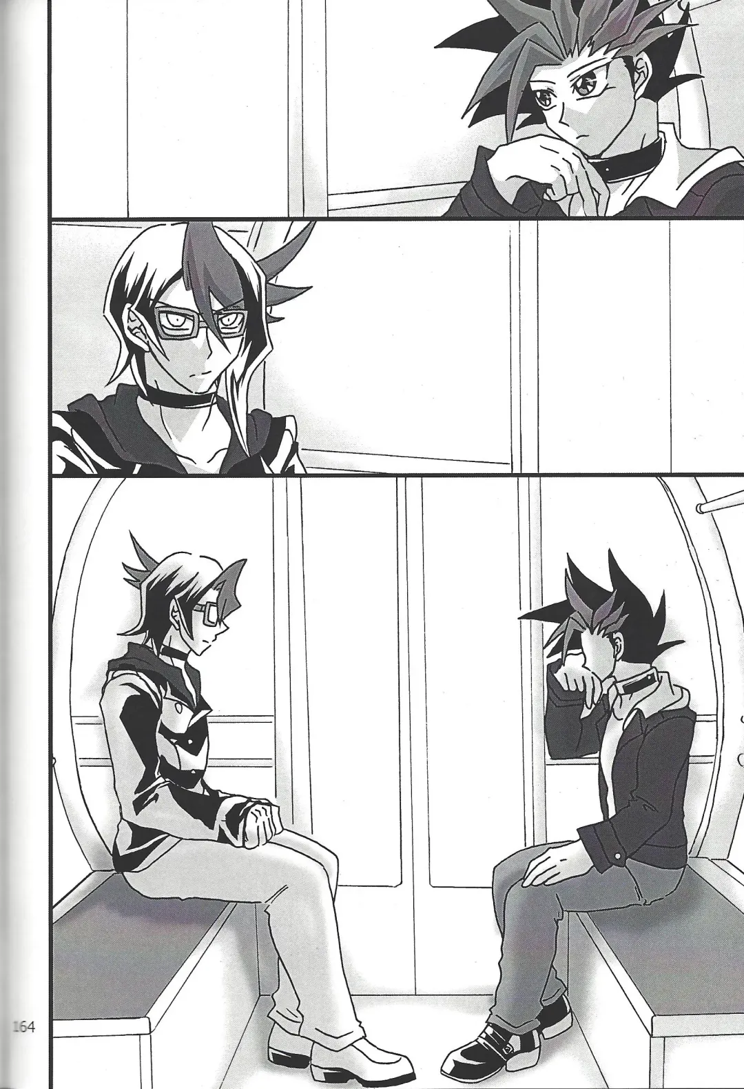 [Etou Kazusa] Danshi hanran gunbyō no nichijō REMIX Fhentai - Page 162