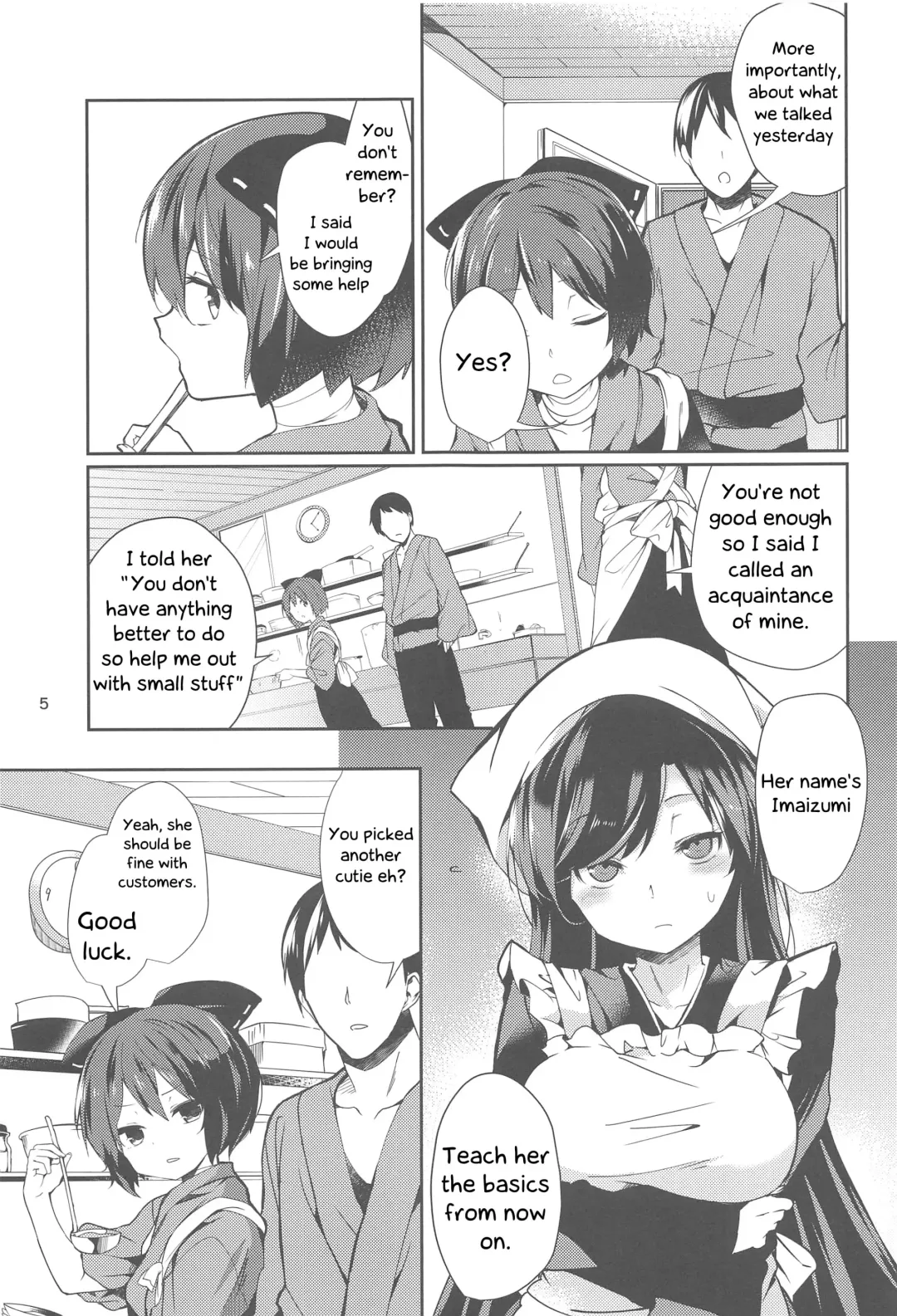 [Chirorian] Kagerou-san no Ningen Taikenki | Kagerou's human exposure record Fhentai - Page 4