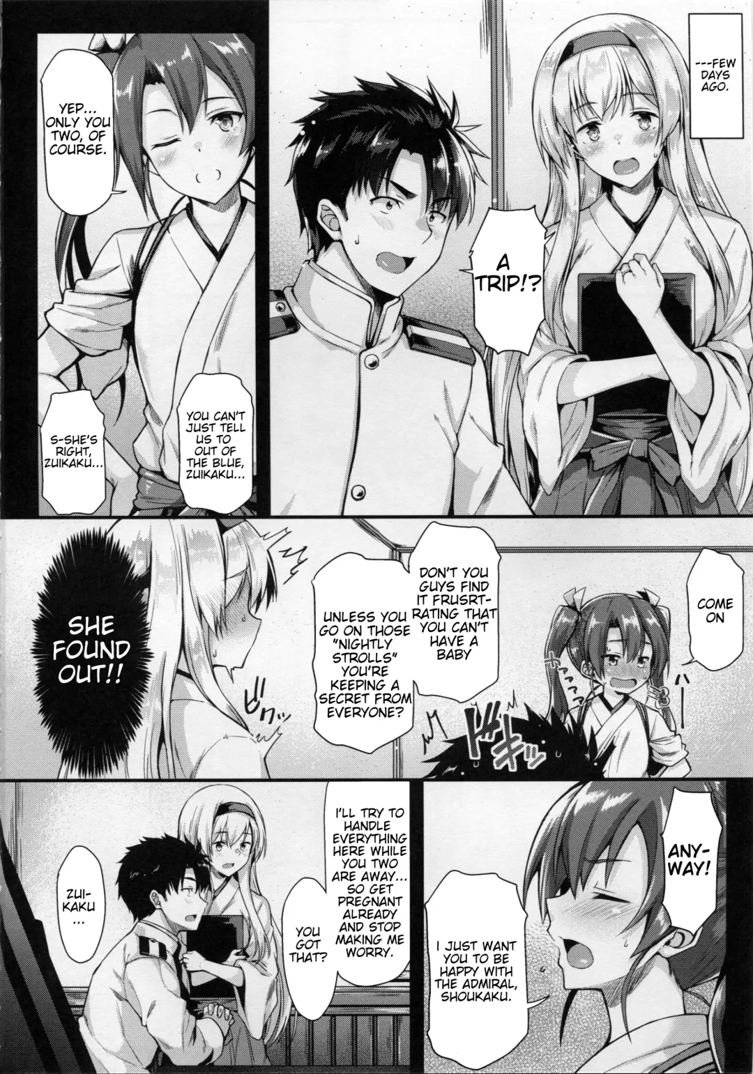 [Saemon] Shoukaku to Motto Ichaicha Shitai!! | I Want To Make Out More With Shoukaku!! Fhentai - Page 3