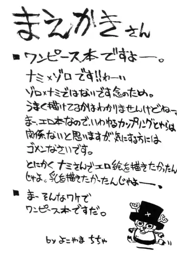 [Yokoyama Chicha - Yoyo] Nami Nami Zoro Zoro Fhentai - Page 4
