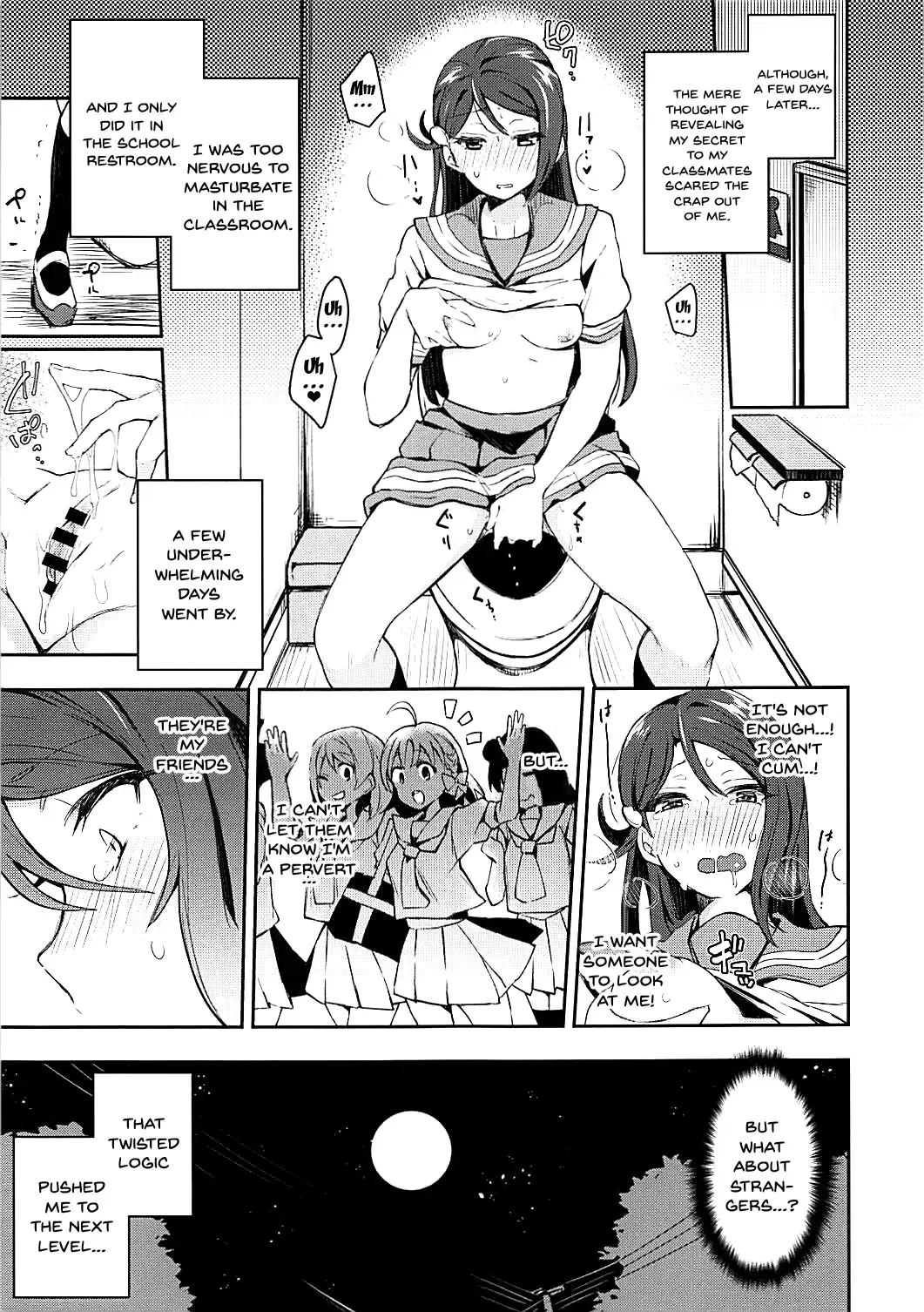 [Indo Curry] Ecchi Sketch Ro Ona Uchi. | The Lewd Girl Who Masturbates In Public Fhentai.net - Page 12