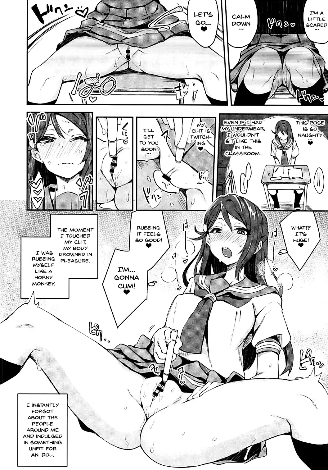 [Indo Curry] Ecchi Sketch Ro Ona Uchi. | The Lewd Girl Who Masturbates In Public Fhentai.net - Page 9