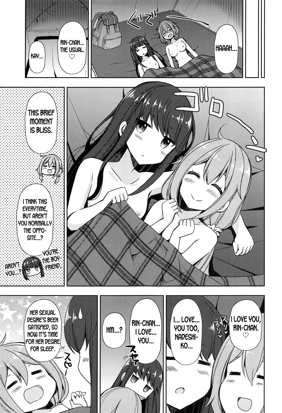 [Mori Airi] Rin to Nadeshiko ~Camp no Yoru wa Hen~ | Rin and Nadeshiko ~Night of the Camp Chapter~ Fhentai.net - Page 15