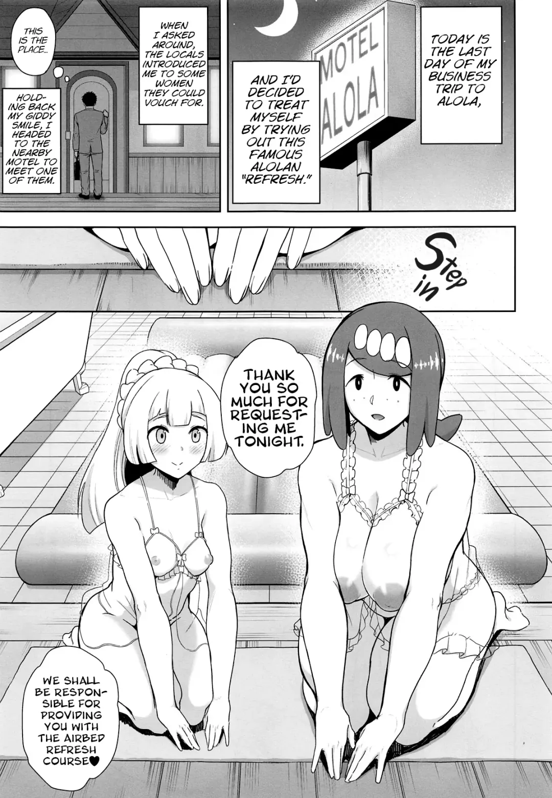 [Kurosu Gatari] Alola no Yoru no Sugata 4 | Alolan Form: After Dark 4 Fhentai - Page 2